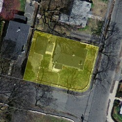 3 Parmenter Ter, Newton, MA 02465 aerial view
