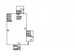 11 Blake St, Newton, MA 02460 floor plan