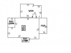 213 Waltham St, Newton, MA 02465 floor plan