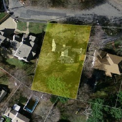 55 Old Farm Rd, Newton, MA 02459 aerial view