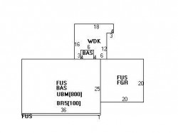 34 Roosevelt Rd, Newton, MA 02459 floor plan