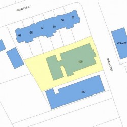 429 Cherry St, Newton, MA 02465 plot plan