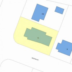 15 Selden St, Newton, MA 02468 plot plan
