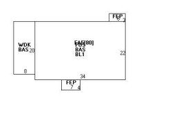 329 Ward St, Newton, MA 02459 floor plan