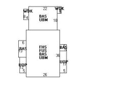 226 California St, Newton, MA 02458 floor plan