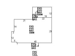 14 Vincent St, Newton, MA 02465 floor plan