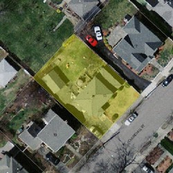 13 Churchill St, Newton, MA 02460 aerial view