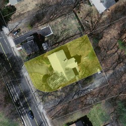 380 Winchester St, Newton, MA 02461 aerial view