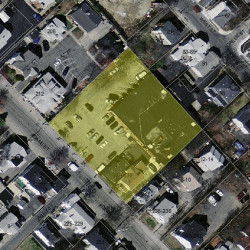 228 Adams St, Newton, MA 02460 aerial view