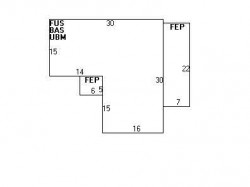 15 Howley Ave, Newton, MA 02459 floor plan
