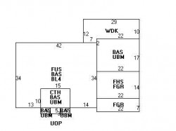 123 Ridge Ave, Newton, MA 02459 floor plan