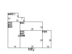 19 Roosevelt Rd, Newton, MA 02459 floor plan