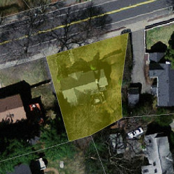 1412 Beacon St, Newton, MA 02468 aerial view