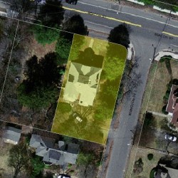 1772 Beacon St, Newton, MA 02468 aerial view