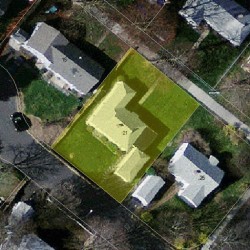 21 Cavanaugh Path, Newton, MA 02459 aerial view