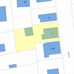 19 Hale St, Newton, MA 02464 plot plan