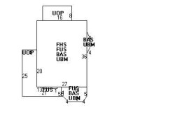 166 Lincoln St, Newton, MA 02461 floor plan