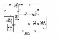 8 Grant Ave, Newton, MA 02459 floor plan