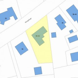 50 Fuller St, Newton, MA 02468 plot plan