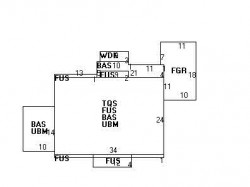 100 Brackett Rd, Newton, MA 02458 floor plan