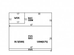 96 Levbert Rd, Newton, MA 02459 floor plan