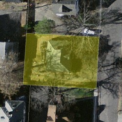 29 Glenwood Ave, Newton, MA 02459 aerial view