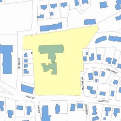 277 Elliot St, Newton, MA 02464 plot plan