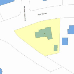 70 Montvale Rd, Newton, MA 02459 plot plan