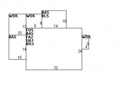 39 Tennyson Rd, Newton, MA 02465 floor plan