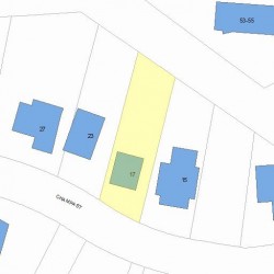 17 Champa St, Newton, MA 02464 plot plan