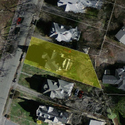 52 Eldredge St, Newton, MA 02458 aerial view