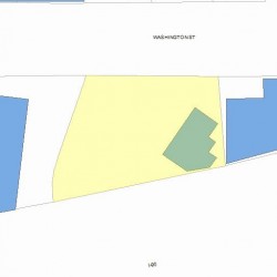 1200 Washington St, Newton, MA 02465 plot plan