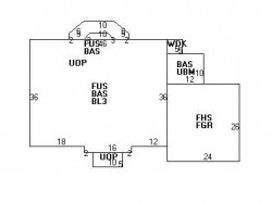 47 Swallow Dr, Newton, MA 02462 floor plan