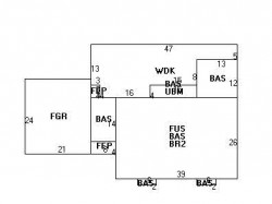 609 Beacon St, Newton, MA 02459 floor plan