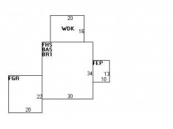 436 Winchester St, Newton, MA 02461 floor plan