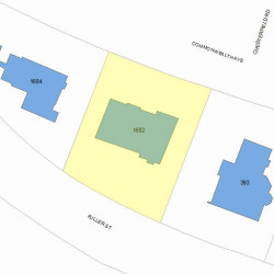 1682 Commonwealth Ave, Newton, MA 02465 plot plan