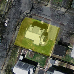 54 Jerome Ave, Newton, MA 02465 aerial view