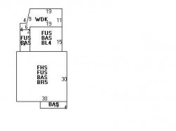 54 Woodbine St, Newton, MA 02466 floor plan