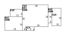 49 Langdon St, Newton, MA 02458 floor plan