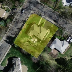 5 Peregrine Rd, Newton, MA 02459 aerial view