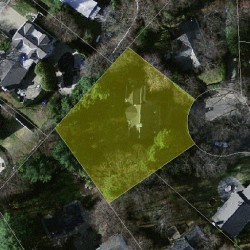 1 Fox Pl, Newton, MA 02459 aerial view