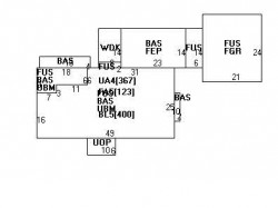 186 Waban Ave, Newton, MA 02468 floor plan