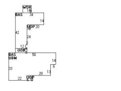 26 Whitlowe Rd, Newton, MA 02465 floor plan