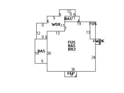 11 Hamlin Rd, Newton, MA 02459 floor plan