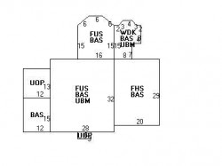 53 Bishopsgate Rd, Newton, MA 02459 floor plan