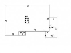 46 Alderwood Rd, Newton, MA 02459 floor plan