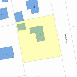 41 Somerset Rd, Newton, MA 02465 plot plan