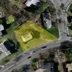 384 Brookline St, Newton, MA 02459 aerial view