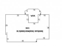 262 Arnold Rd, Newton, MA 02459 floor plan