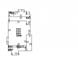 89 Hunnewell Ave, Newton, MA 02458 floor plan